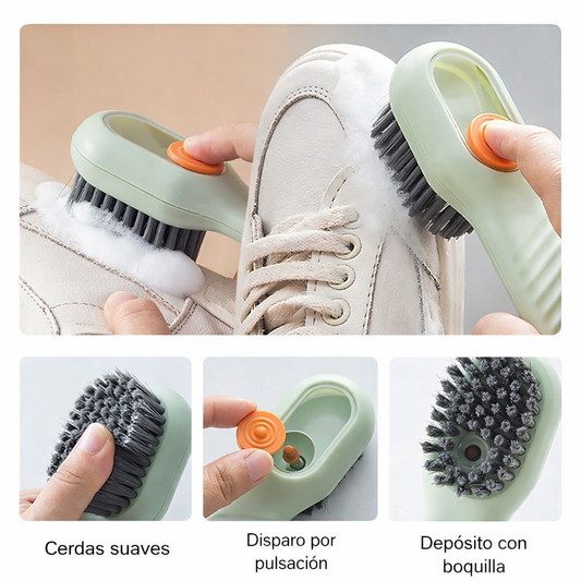 Cepillo NIVOW con Depósito – Limpieza más profunda para tus zapatillas